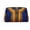 Silver, variant on Travel Makeup Bag African Dashiki Tribal Cosmetic Bag for Women, Waterproof Portable Pouch Toiletry Bag Pattern Make up Bag Gold