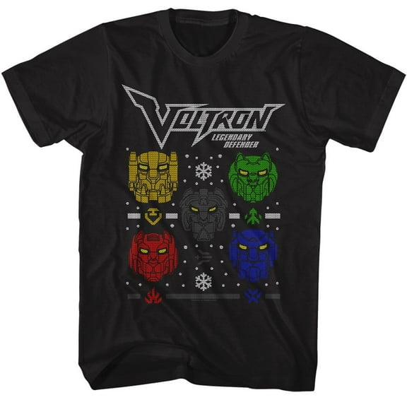Voltron Sweatshirt Black Adult T-Shirt
