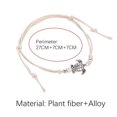 thumbnail image 6 of AYYUFE Vintage Turtle Charm Handmade Woven Ankle Bracelet Anklet Women Beach, 6 of 6