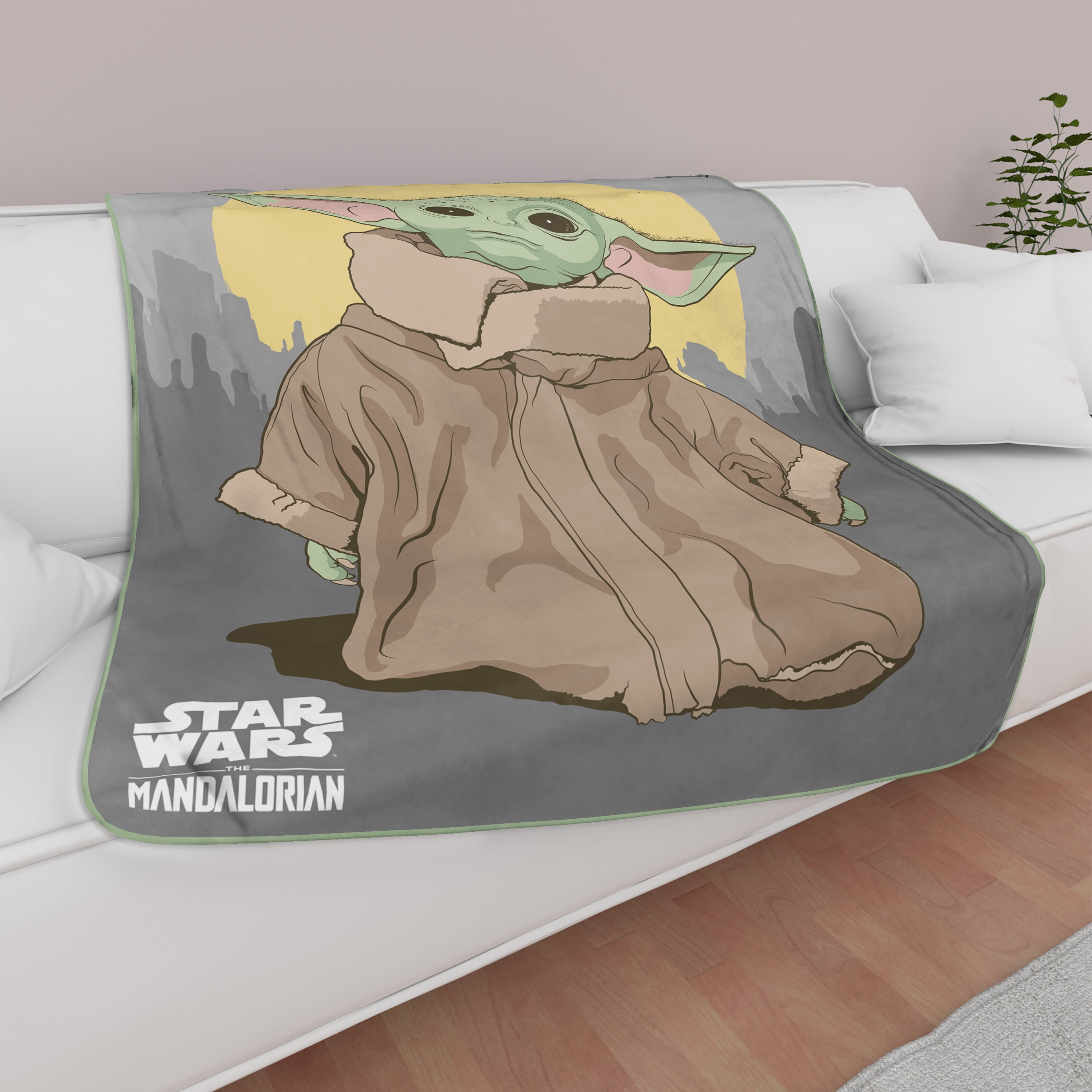 baby yoda throw blanket