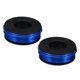 thumbnail image 1 of Uxcell Alambre de aluminio de 75.5 pies, 2 piezas de alambre de joyería de aluminio de 1 mm, alambre de 18 gauge para hacer joyas y manualidades, azul, 1 of 6