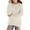 Khaki, variant on Coerni Girls Trendy Sweater Fuzzy Tunic Pullovers Teen Casual Solid Sweatshirt Kids Cozy Fleece Blouses Fall Warm Crewneck Tops