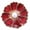 Red, variant on Snap Jewelry 20MM Red Big Pearl Flower Ginger Charm with Enamel Petals and Center Pearl