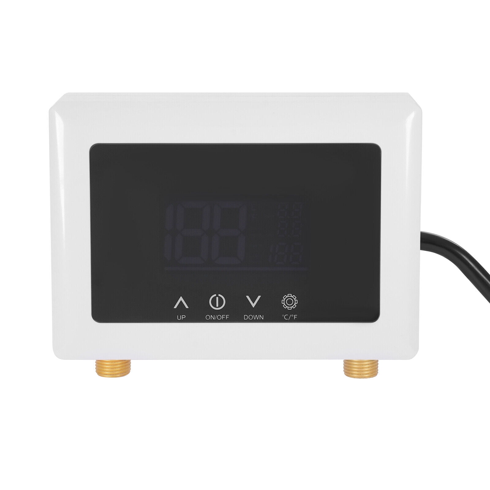 3000W Electric Instant Water Heater with LED Display Wall Mount 7.87*2.17*5.71 in