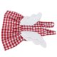 thumbnail image 3 of Falda para cachorro, linda camisa de vestir con alas de rejilla roja y alas pequeñas para perros pequeños, Cole Duck Chick, 3 of 8