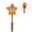 Gold, variant on 3D Printed Extendable Wand Tap-to-Pay Contactless Card Holder Star Wand for Kids 14–18 Inch Lightweight Gradient Colors Magical Checkout Experience Makeup Organizer