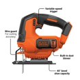 thumbnail image 2 of BLACK+DECKER BDCJS20B Lithium Jigsaw Bare Tool, 20V, 2 of 5