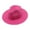 Hot Pink, variant on Womens Hat In Wide Brim Hats For Summer Sunshine Beach Trip Ivory And Brown Rain Hats for Men