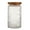 round-L, variant on Effective Glass Storage Jar Multipurpose Glass Storage Holder Jar Suitable For Baking Enthusiasts And Families