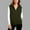 Style1-Army Green jackets for women, variant on Mceream Womens Puffer Vest Casual Sleeveless Padded Gilet Jackets Lightweight Stand Collar Zip up Warm Coat With Pockets Plus Size Outwear Chaquetas Black XXXXXL