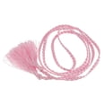 thumbnail image 4 of Mujeres chica borla pelo largo banda cuerda anillo lazos accesorios para el cabello regalo Rosado jinwen Cinturón Cuerda Trenzada, 4 of 6