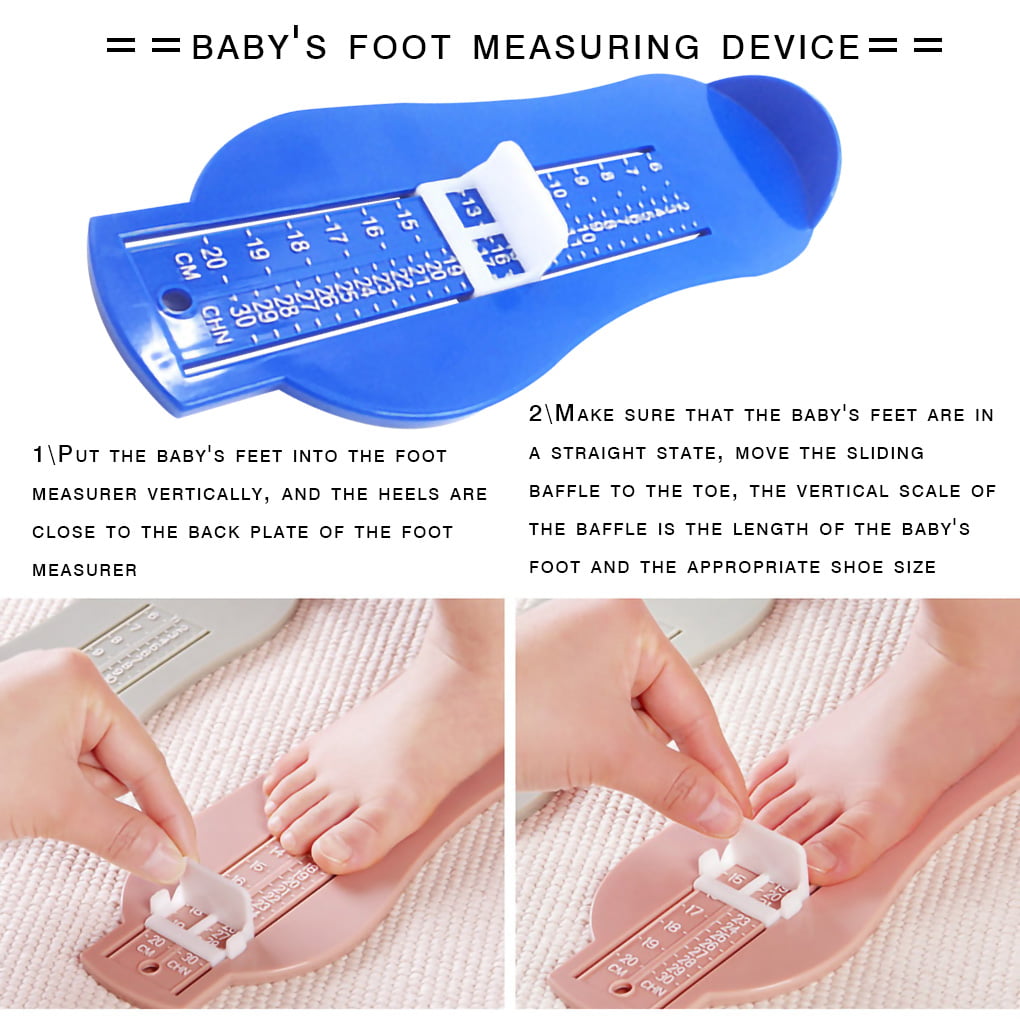 Foot Measur Length Gauge Shoes Fitting Device Accurate Measures for Kids Baby TK 