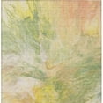 thumbnail image 5 of HomeRoots 579721 3 x 5 ft. Abstract Washable Indoor & Outdoor Rectangle Area Rug, Green & Yellow, 5 of 5