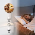 thumbnail image 4 of Personalized Analog Clock Non-Ticking Silent Wall Clocks Battery Operated Clocks with Picture Decorative for Living Room-Brown Horse Running Sunset Beautiful(12inch), 4 of 4