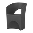 thumbnail image 1 of South Shore Dalya Patio Chair, in Dark Gray, 1 of 10