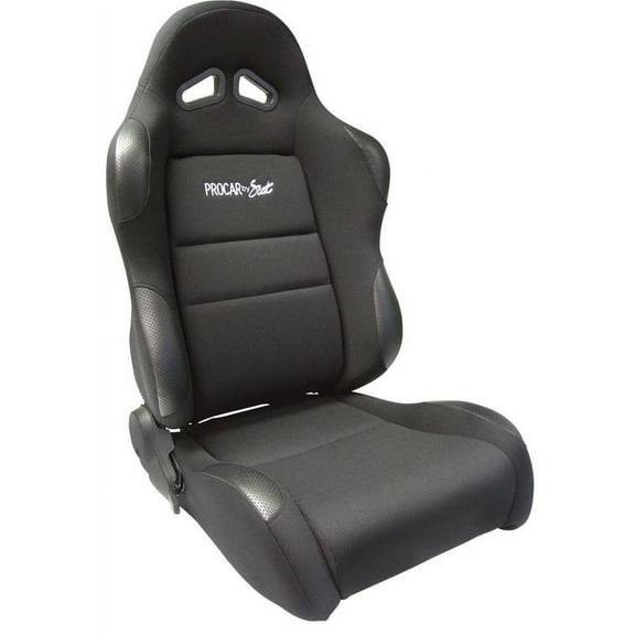 SCAT ENTERPRISES 80-1605-61R Seats Sportsman Racing Seat - Right - Black Vinyl/Vlur