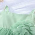 thumbnail image 4 of POINTERTECK Bébé Fille Tulle Robe Enfants Sans Manches Parti Tutu Prom Perle A-line Princesse Robes, 4 of 9