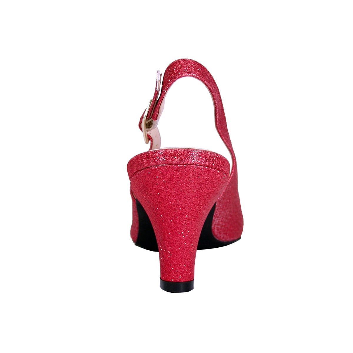Floral Women's Candice Extra Wide Width Pointed Toe With Crystal Strip Upper Slingback