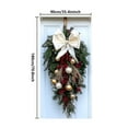 thumbnail image 2 of JVBTVB Christmas Door Cover Decoration 90x180 Inch Polyester Merry Christmas Door Hanging for Indoor Outdoor Holiday Party Home Festive Decor, 2 of 8