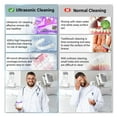 thumbnail image 7 of Ultrasonic Cleaner for Dentures Ultrasonic Retainer Cleaner with UV Light Ultrasound Cleaning Bath ,High Powerful, 7 of 7