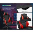 thumbnail image 5 of BestOffice Ergonomic Gaming Chair, Lumbar Support, Rolling Swivel for Men, Women(Red), 5 of 7