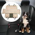 thumbnail image 2 of Unique Bargains 1 Pc Durable Car Seat Cover for Pet Bright Color Detachable Khaki, 2 of 6