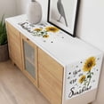 thumbnail image 4 of Sunflower Sunshine Table Runner - 36 Inch Long, Kitchen Dining Table Runner Dresser Scarves, Pastoral Bees Farmhouse Floral Farmhouse Decor for Coffee Tables Wedding Party Banquet, 4 of 8
