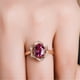 thumbnail image 1 of Anillos para mujer, regalos para mujer, flores, cristales, bodas, accesorios de joyería, oro rosa, anillo de compromiso de oro., 1 of 3