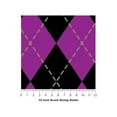 thumbnail image 5 of Rwraps Purple Argyle Magenta Matters Matte Vinyl Film Wrap 59in x 29ft Vinyl Vehicle Car Film Sheet, 5 of 9