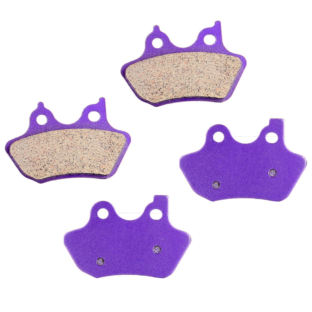 ECCPP FA409 Brake Pads Front and Rear Carbon Fiber Replacement Brake