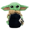 thumbnail image 2 of Mandalorian Dark Hover Kids Silk Touch Throw Blanket with Plush Hugger, 2 of 5