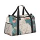 thumbnail image 2 of Fotbe Celestial Cat And Flowers Bolsa de Viaje con Estampado, Bolsa de Fin de Semana para Mujer con Compartimento para Zapatos, Bolsa de Gimnasio con Bolsillo Húmedo, 2 of 7