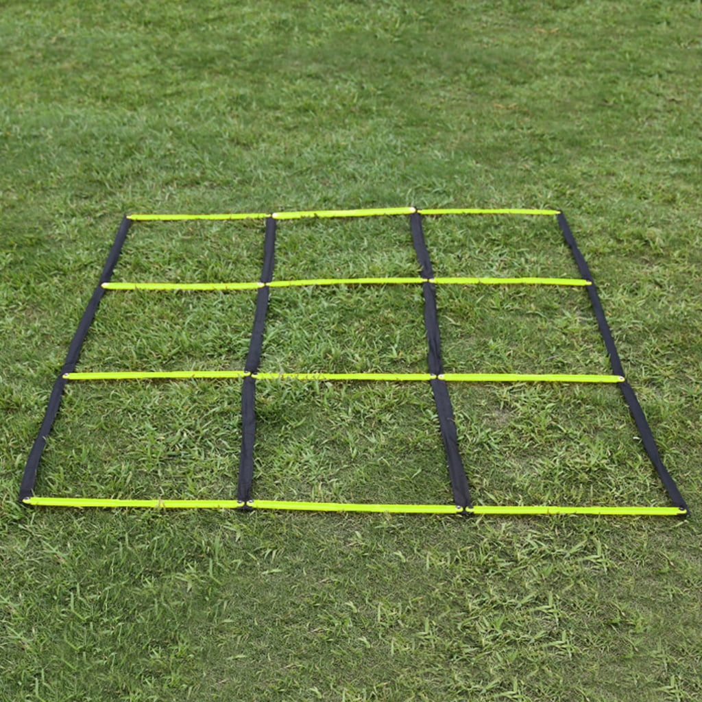 Reinforced Nylon Sports Agility Ladder With AntiSlip Rungs For Football Basketball Boxing Workouts Training Tool