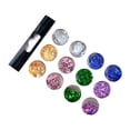 thumbnail image 2 of Copos de lámina dorada para resina, prácticos copos de lámina brillante para decoración DIY, lentejuelas brillantes 6 colores, 2 of 8