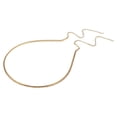 thumbnail image 1 of 1 Pc Diadema de flecos de strass de una fila de moda para mujeres y niñas en tono dorado, 1 of 6