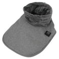 thumbnail image 3 of Calentador de pies eléctrico para hombres y mujeres, almohadilla calefactora de pies de grafeno USB de felpa suave de invierno para el hogar, gris, 3 of 5