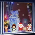thumbnail image 6 of Cheers.US Christmas Window Clings Holiday Decorations Decal Stickers, Xmas Window Stickers Decal Xmas Snowflake Window Sticker - Santa Claus Snowman Window Decals for Christmas Party, 6 of 7