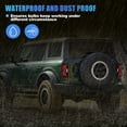 thumbnail image 3 of Full LED Tail Lights For 2021-2026 Ford Bronco 2 Door/4 Door Black Housing Smoke Lens Pair, 3 of 9