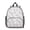 Baseballs Dots White, variant on Baseballs Blue Pattern Backpack for School, Cute School Bag with Adjustable Shoulder Straps and Padded Back, 13.8"x11.4"x6"