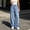 Blue, variant on ZZwxWA Wide Leg Jeans for Women Baggy High Waist Y2K Casual Loose Boyfriends Jeans Trendy Vintage Streetwear 2026