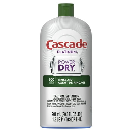 Fiesta Cascade - Cascade Platinum Dishwasher Rinse Aid, 30.5 fl oz
