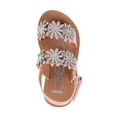 thumbnail image 4 of bebe Girls' Sandals - Cute and Comfy Toddler Girls' Summer Shoes, Perfect Beach Sandals for Toddlers, 4 of 9