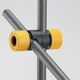 thumbnail image 3 of Soporte de luz de Flash fotográfico DSLR, adaptador de eje de mango central cruzado, conector de Clip de brazo cruzado, soporte de lámpara de Amarillo, 3 of 8