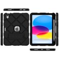 thumbnail image 4 of ELEHOLD Case for iPad 10th Generation 10.9 inch 2022, Slim Heavy Duty Shockproof Rugged Protective Cover with Built-in Stand for 10.9" iPad 10th Gen,Black, 4 of 5