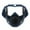 Silver, variant on Motorcycle Helmet Riding Goggles Glasses with Removable Face Mask,Vintage Bullet Fight Motocross,Paintball Mask Anti Fog,Tactical Full Face Mask Ski Mask Goggles Detachable Adjustable