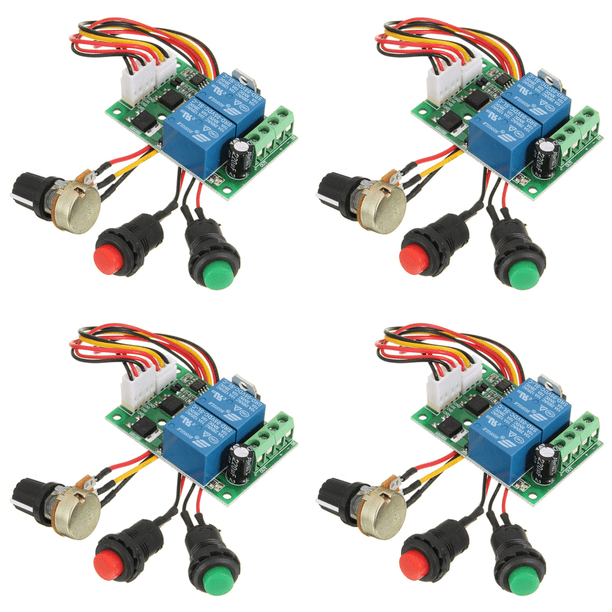 Regulador Velocidad Del PWM DC 6V12V24V Interruptor Avance Y Retroceso Botón Controlador Del Varilla Empuje Eléctrica