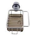 thumbnail image 1 of unbranded Soporte Para Esponjas Y Jabonera Para Fregadero De Cocina En Acero Resistente Y Fácil De Limpiar, 1 of 8