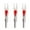 Red, variant on CIYISON 3lots Durability Light Up Arrows Tail Illuminated Arrows Nocks Arrows Shafts