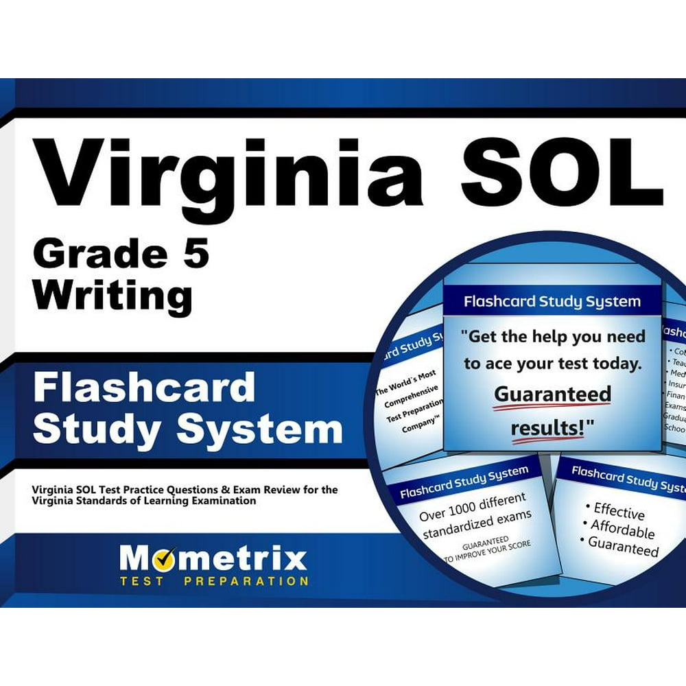 Virginia Sol Grade 5 Writing Flashcard Study System Virginia Sol Test