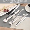 thumbnail image 5 of 6 Pcs Mini Ice Mini For Food - Sweet Tongs For Pick Mix - Small Portable Tongs For Food, Sweets, Bread, Cake, Appetizers, Tea, Coffee, Kitchen, Wedding Party, 5 of 7